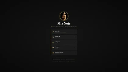 Mia Noir – The Minimalist Presence